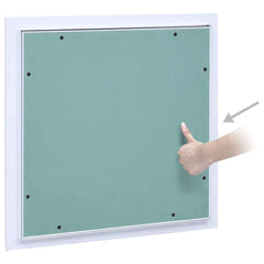 vidaXL Access Panel with Aluminium Frame and Plasterboard 300x300 mm 3