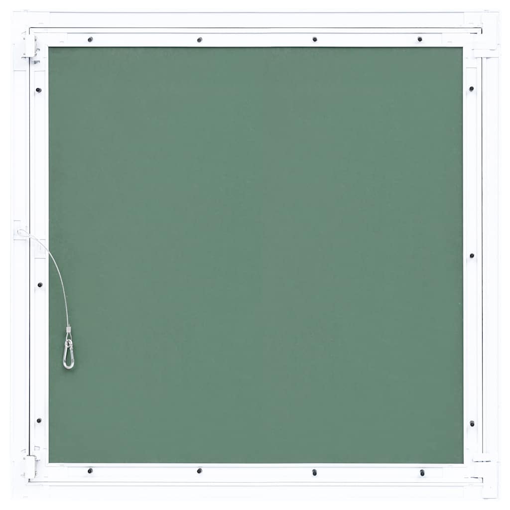 vidaXL Access Panel with Aluminium Frame and Plasterboard 500x500 mm 6
