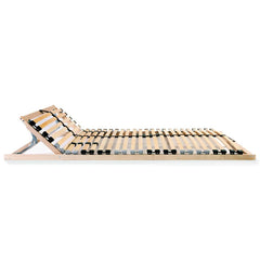Slatted Bed Bases without Mattress 2 pcs 90 x 200 cm 28 slats