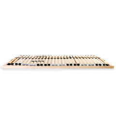 Slatted Bed Bases without Mattress 2 pcs 90 x 200 cm 28 slats