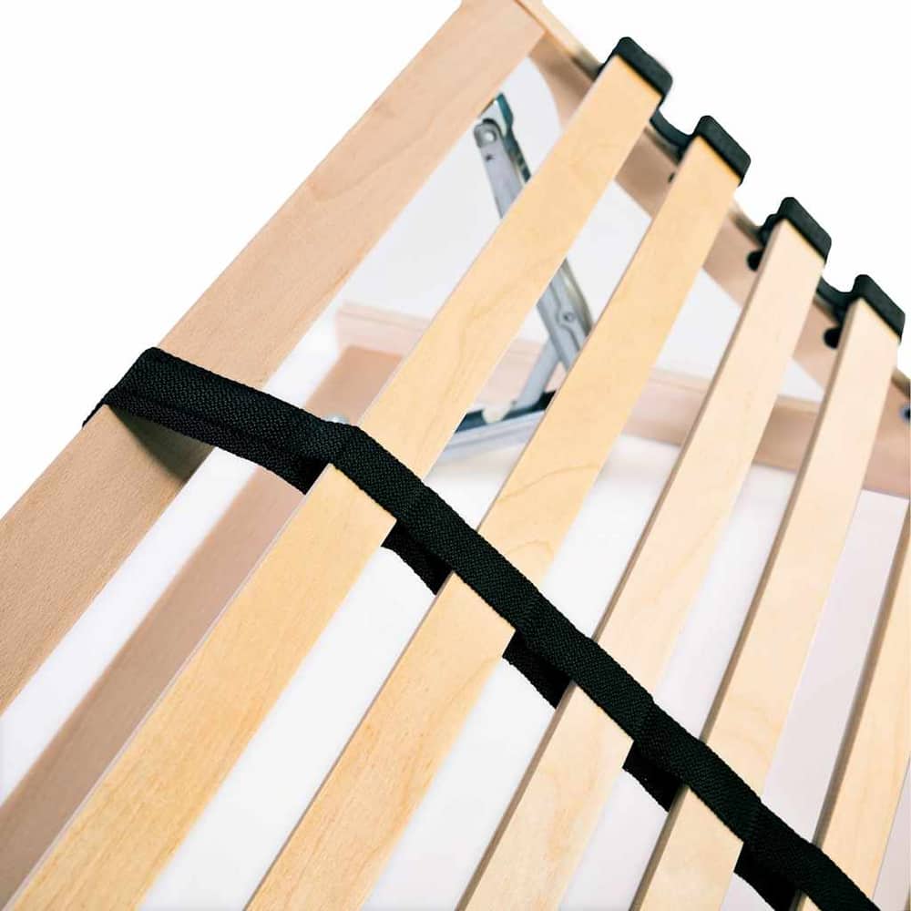 Slatted Bed Bases without Mattress 2 pcs 90 x 200 cm 28 slats