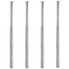 vidaXL Telescopic Table Legs 710 mm-1100
