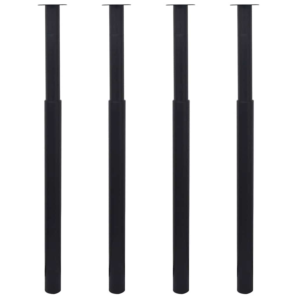 vidaXL Telescopic Table Legs 710 mm-1100