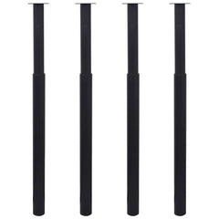 vidaXL Telescopic Table Legs 710 mm-1100