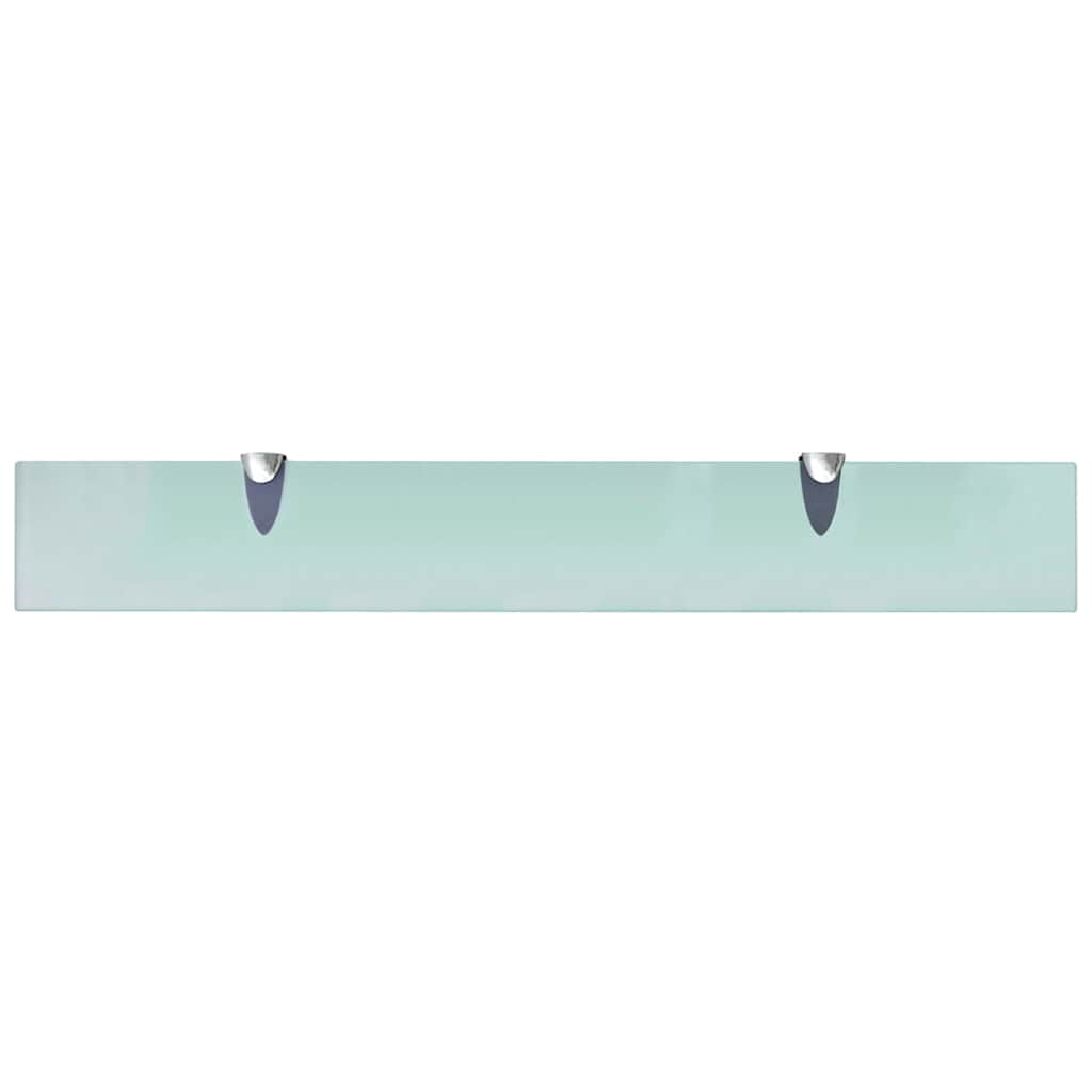 vidaXL Floating Shelf | Set of 2 | Clear | Tempered safety glass | 70x10 cm 4