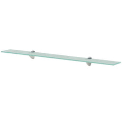 vidaXL Floating Shelf | Set of 2 | Clear | Tempered safety glass | 90x10 cm 2