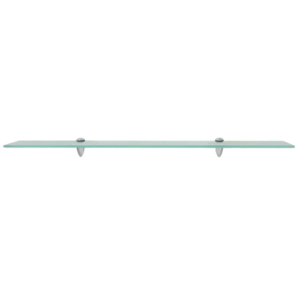 vidaXL Floating Shelf | Set of 2 | Clear | Tempered safety glass | 90x10 cm 3