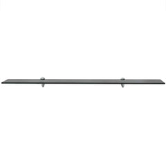 vidaXL Floating Shelves 2 pcs Glass 100x10 cm 8 mm 3