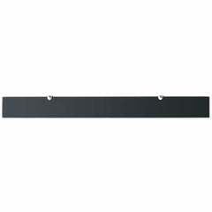 vidaXL Floating Shelves 2 pcs Glass 100x10 cm 8 mm 4