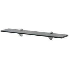 vidaXL Floating Shelves 2 pcs Glass 60x20 cm 8 mm 2