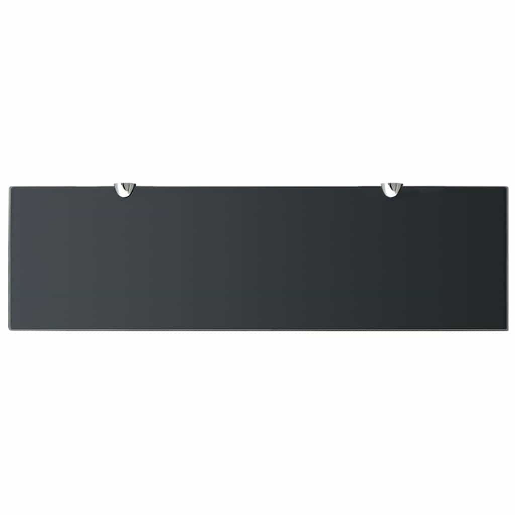 vidaXL Floating Shelves 2 pcs Glass 70x20 cm 8 mm 4