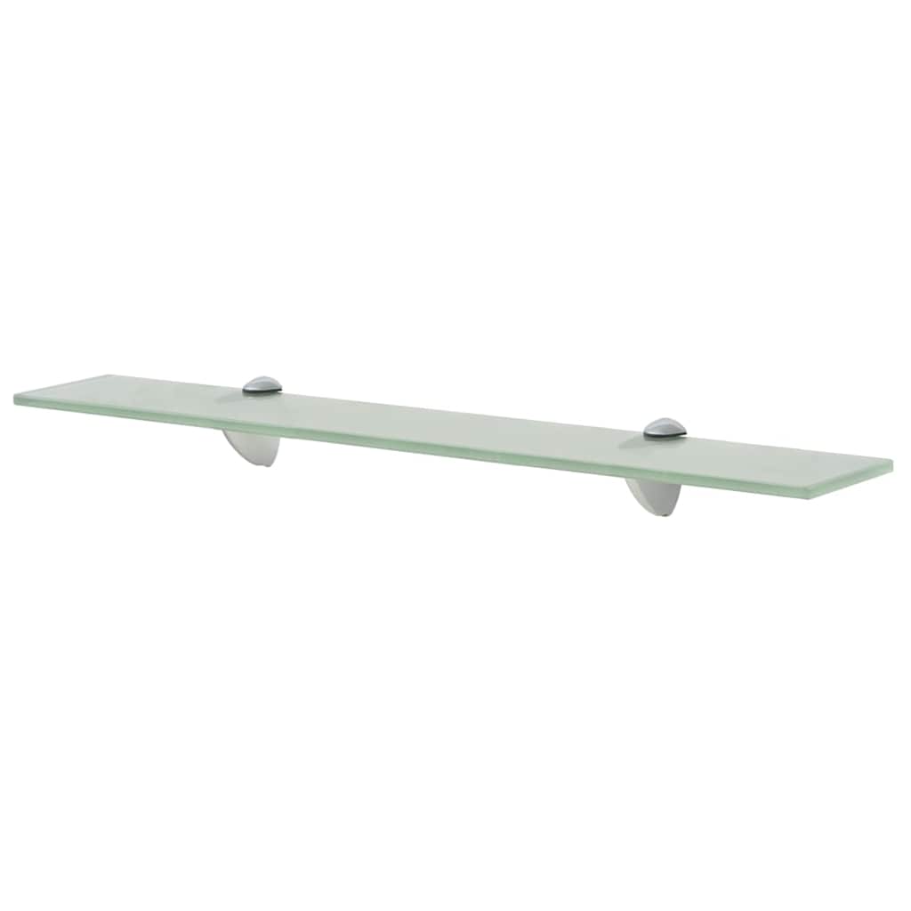 vidaXL Floating Shelf | Set of 2 | Frosted | Tempered safety glass | 60x20cm 2