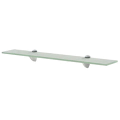 vidaXL Floating Shelf | Set of 2 | Frosted | Tempered safety glass | 60x20cm 2