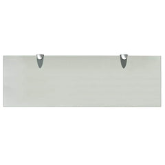 vidaXL Floating Shelf | Set of 2 | Frosted | Tempered safety glass | 60x20cm 4