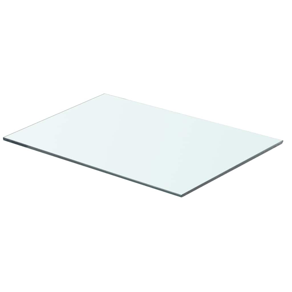 vidaXL Shelves 2 pcs Panel Glass Clear 50x30 cm 2