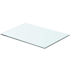 vidaXL Shelves 2 pcs Panel Glass Clear 50x30 cm 2