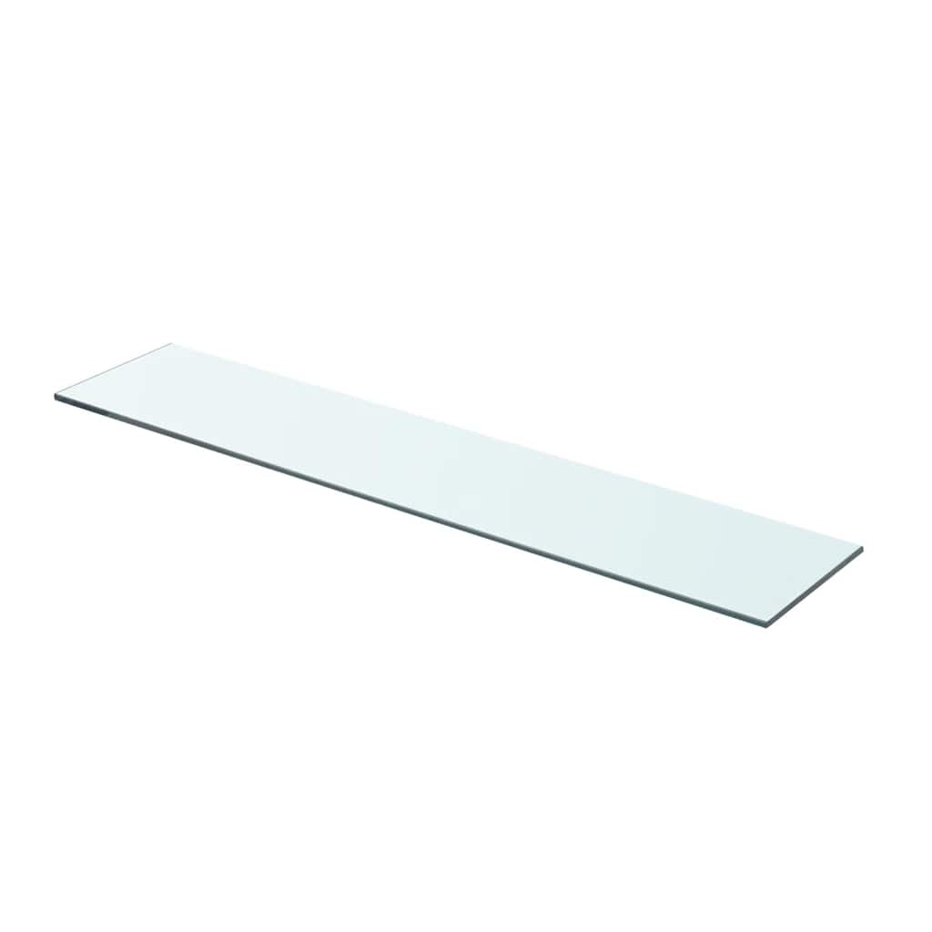 vidaXL Glass Panel | Set of 2 | Clear | Tempered glass | 70x15 cm | Durable 2