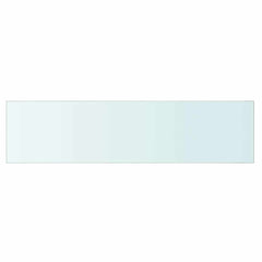 vidaXL Glass Panel | Set of 2 | Clear | Tempered Glass | 80x20 cm | Durable 3