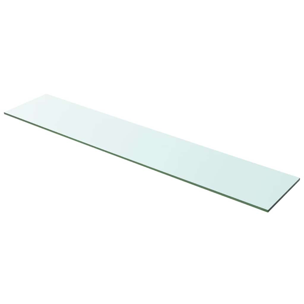 vidaXL Glass Panel | Set of 2 | Clear | Tempered glass | 100x20 cm 2
