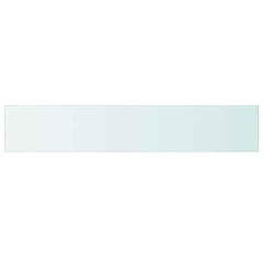 vidaXL Glass Panel | Set of 2 | Clear | Tempered glass | 110 x 20 cm 3