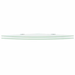 vidaXL Corner Shelf | Set of 2 | White | Tempered safety glass | 35x35 cm 2