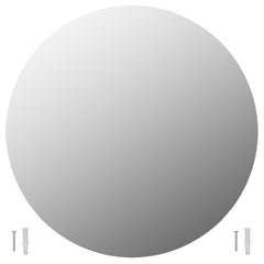 vidaXL Wall Mirror | Set of 2 | Transparent | Glass | 60 cm | Minimalistic 2