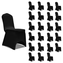 Chair Cover Stretch Black 24