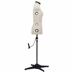 Adjustable Dress Form Female Size 33-40 Cream S