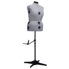 Adjustable Dress Form Female Size 33-40 Grey L