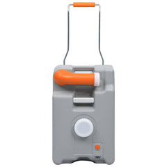 30135 vidaXL Wheeled Water Tank for Camping 25 L Grey 4