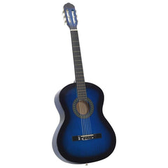 8 Piece Classical Guitar Beginner Blue 4/4 39