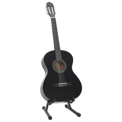 8 Piece Classical Guitar Beginner Black 4/4 39