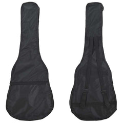 vidaXL 8 Piece Classical Guitar Beginner Set Black 3/4 36" 4