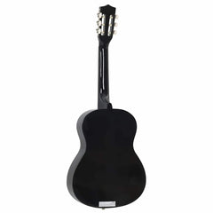 vidaXL 8 Piece Classical Guitar Beginner Set Black 3/4 36" 6