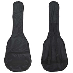 vidaXL 8 Piece Classical Guitar Beginner Set Black 1/2 34" 4