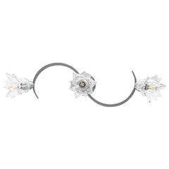 vidaXL Ceiling Lamp | Satin Chrome, Transparent 5