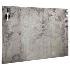 vidaXL Wall Mounted Magnetic Board Glass 60x40 cm 2