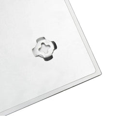 vidaXL Wall Mounted Magnetic Board Glass 60x60 cm 6
