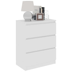 vidaXL Sideboard White 60x35x76 cm Engineered Wood 4