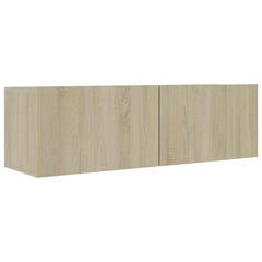 801484 vidaXL TV Cabinet Sonoma Oak 100x30x30 cm Engineered Wood 2