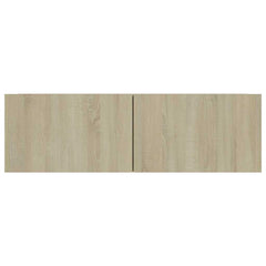 801484 vidaXL TV Cabinet Sonoma Oak 100x30x30 cm Engineered Wood 5