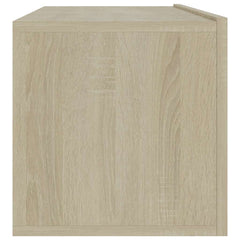 801484 vidaXL TV Cabinet Sonoma Oak 100x30x30 cm Engineered Wood 6