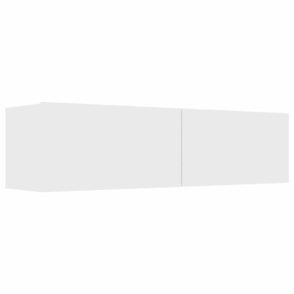 vidaXL TV Cabinet White 120x30x30 cm Engineered Wood 2