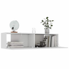 vidaXL TV Cabinet White 120x30x30 cm Engineered Wood 3