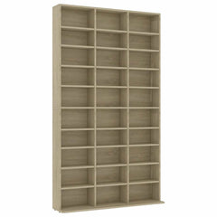 801781 vidaXL CD Cabinet Sonoma Oak 102x23x177,5 cm Engineered Wood 2