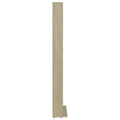 801781 vidaXL CD Cabinet Sonoma Oak 102x23x177,5 cm Engineered Wood 4