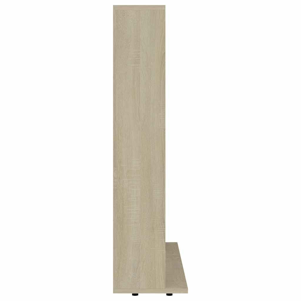 801790 vidaXL CD Cabinet Sonoma Oak 100x23x89,5 cm Engineered Wood 4