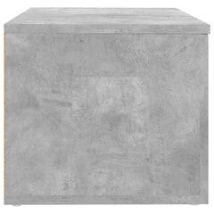 801863 vidaXL TV Cabinet Concrete Grey 80x34x30 cm Engineered Wood 6