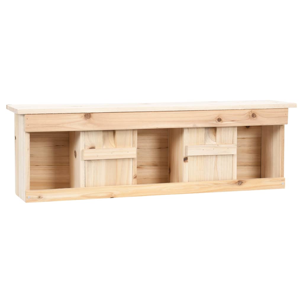 vidaXL Sparrow House | Natural wood | Firwood | 68x15x21 cm | Durable 2