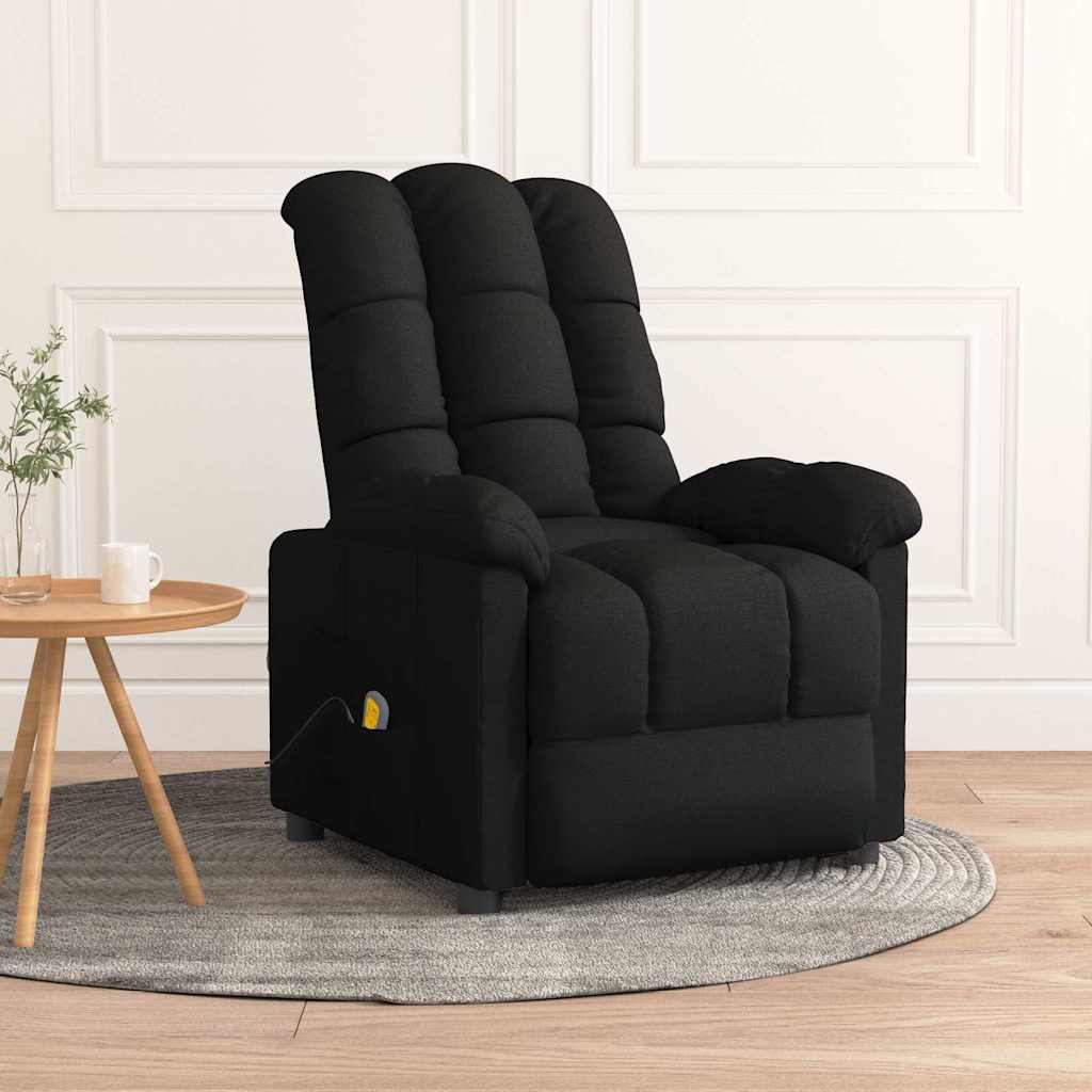 Massage Chair Fabric Black